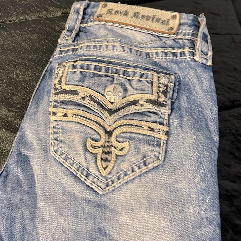 Rock Revival Jeans 👖 Sz 26 Indi Ankle Skinny